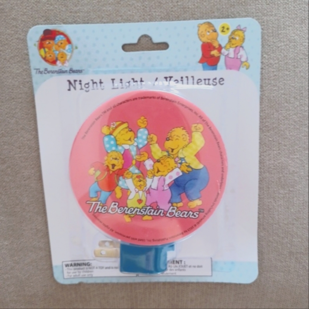 The Berenstain Bears night light new